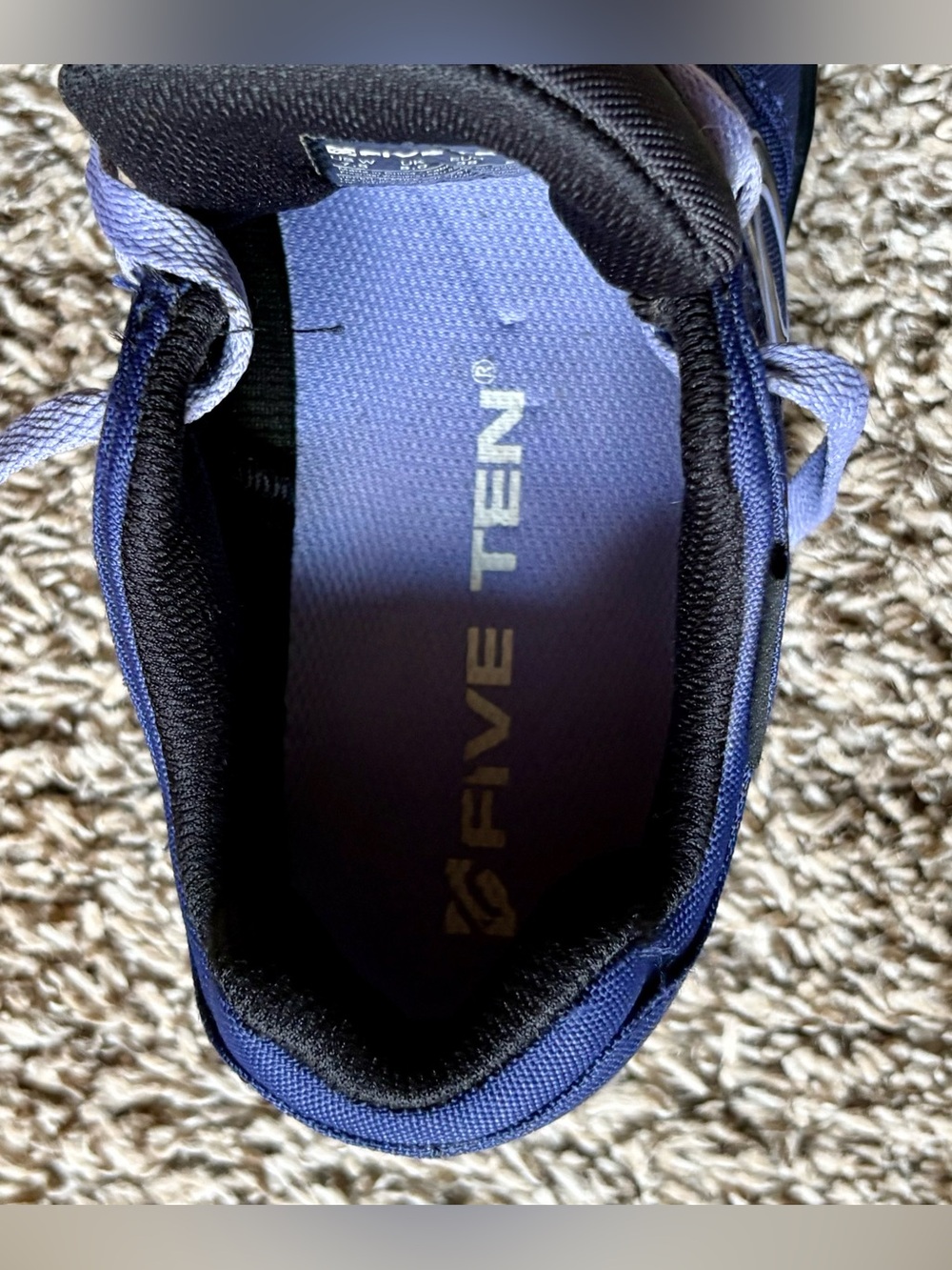 Women’s Five Ten Freerider Canvas mountain bike shoes - Midnight Indigo 7.5 - Picture 8 of 8